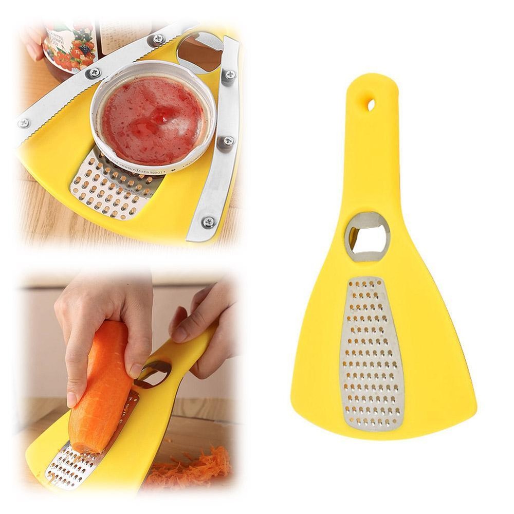 Multi-functional Stainless Steel Creative Grater Bottle Opener Kitchen Gadget~Ç
