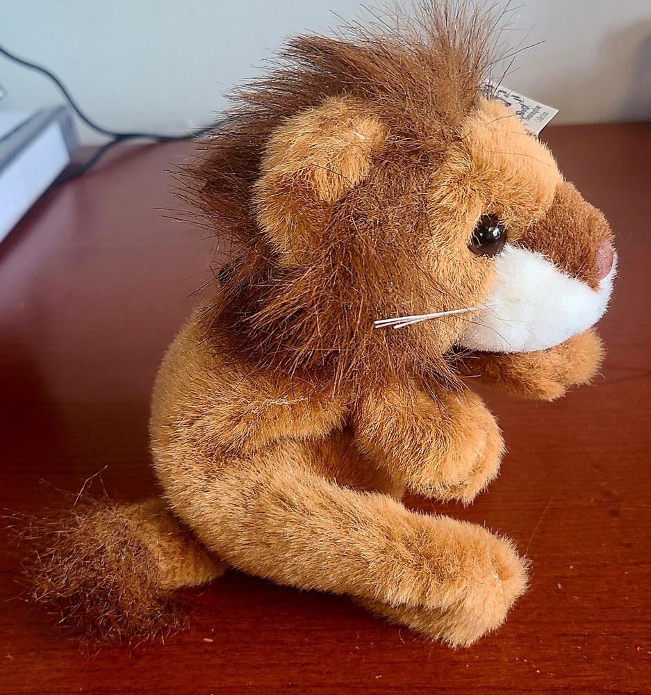 Bearington Collection LEO the Lion Plush Realistic Wildlife 10