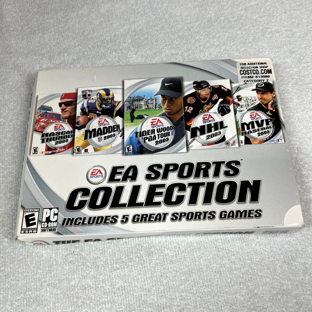 EA Sports Collection PC Game Bundle Sealed New NFL NHL Golf Nascar MLB