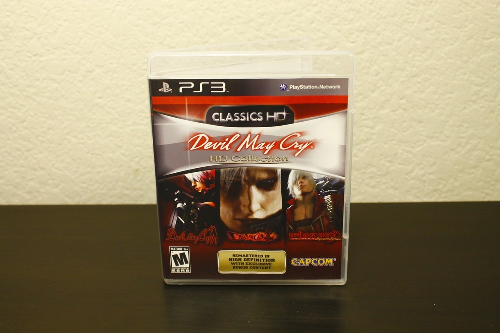 PS3 Devil May Cry HD Collection Game 2012 Action CIB Mint Disc - Clean & Tested