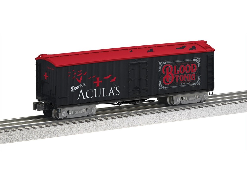 LIONEL DR. ACULA BLOOD TONIC MILK #1476 CAR O GAUGE train halloween 2426500 NEW