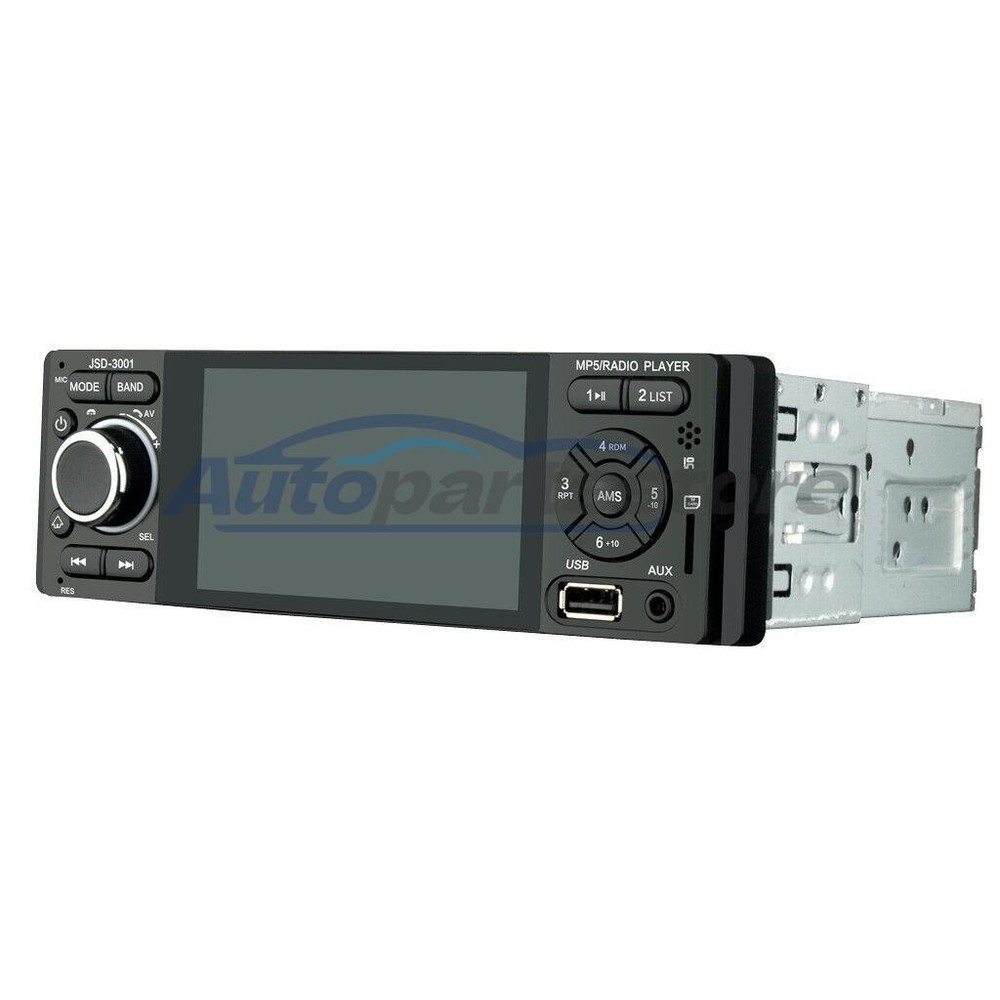 4.1in 1 DIN Bluetooth Touchscreen Car MP5 Stereo with FM Radio AUX and Remote