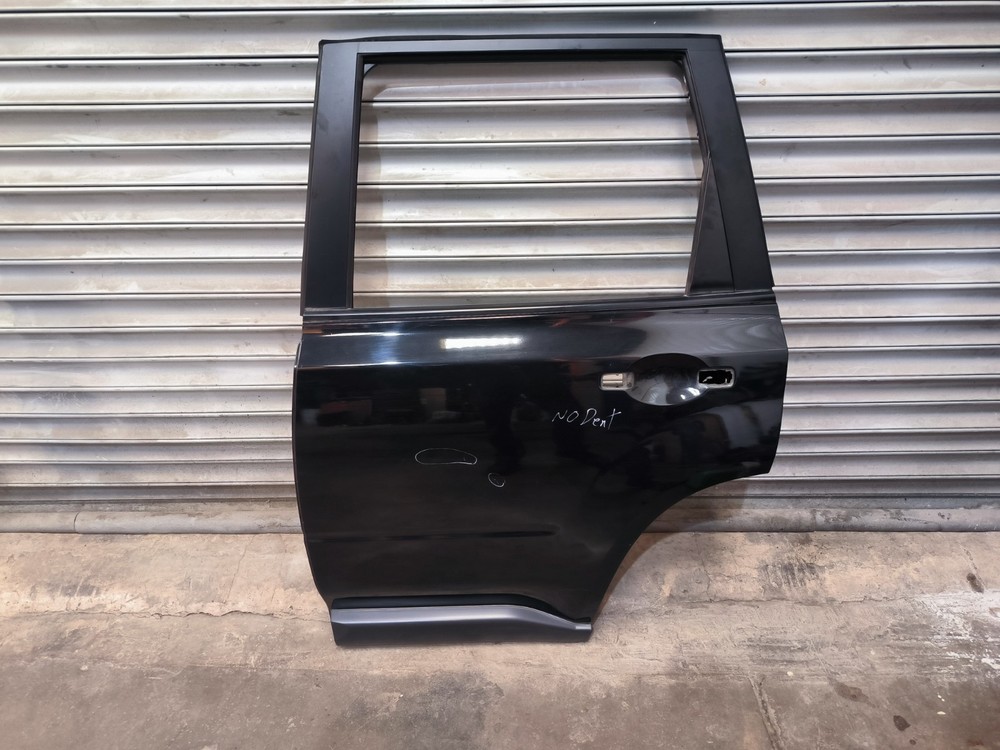 Nissan X-Trail Tekna T31 RHD Rear Left Passenger Side NSR Door Shell Black G41
