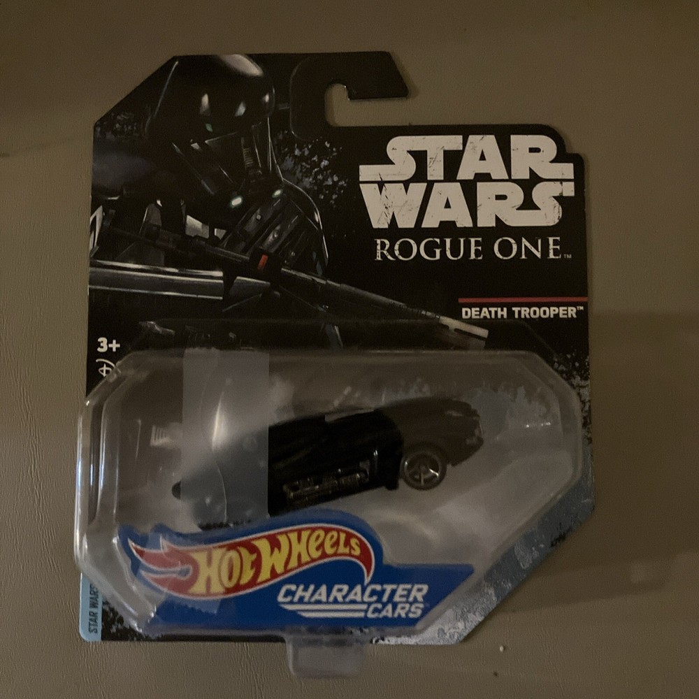 Hot Wheels Character Cars Star Wars Rogue One Death Trooper Disney Die Cast Car