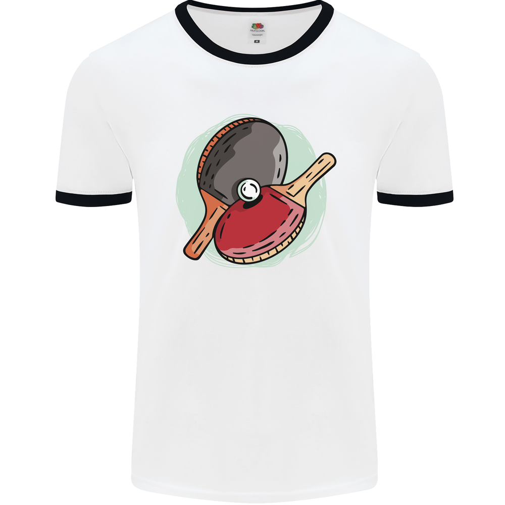 Men's Table Tennis Paddles Ping Pong Ringer Tee