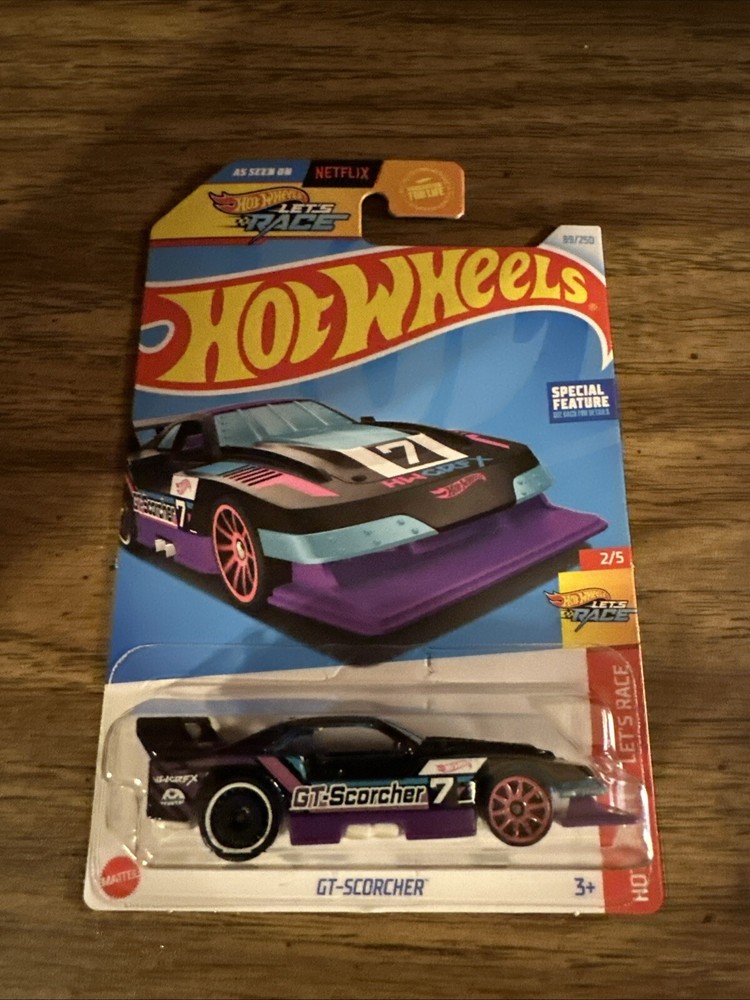2024 Hot Wheels GT-Scorcher 89/250 HOT WHEELS LET'S RACE 2/5 NEW