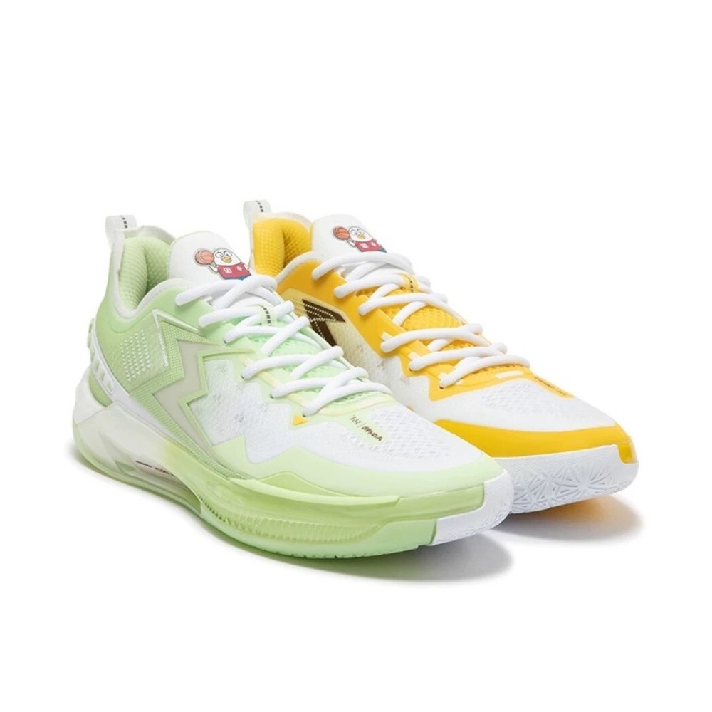 361 Degrees Big3 5.0 Quick Pro Mandarin Duck Basketball Shoes 672431107F-1