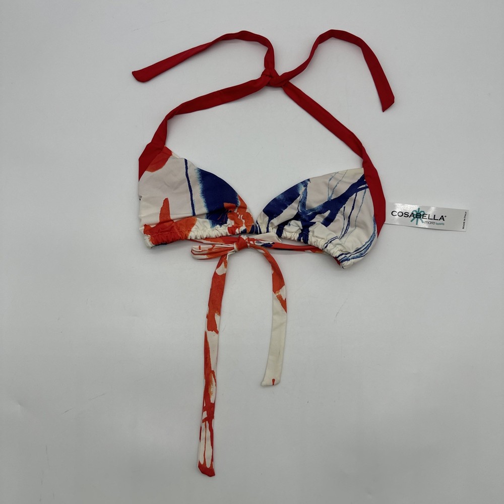Cosabella Mare Papavero Rosseto ADJ Triangle Top Swim Women M Bottom Italy.34598