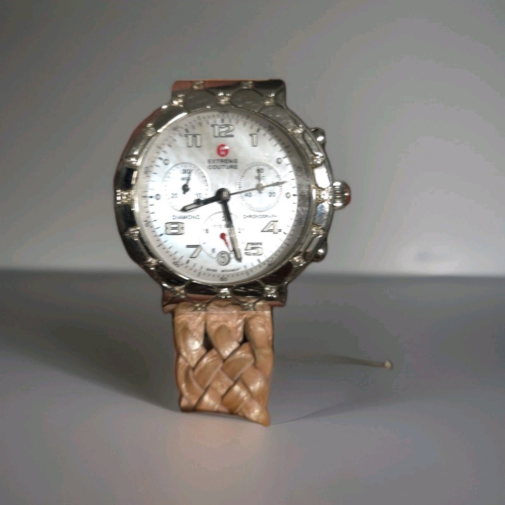 Michele Extreme Couture Diamond Watch
