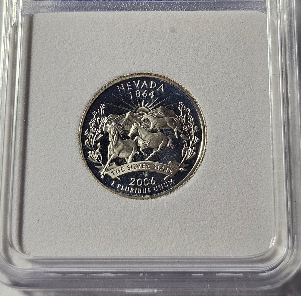 90% SILVER 2006-S Nevada Ultra Cameo