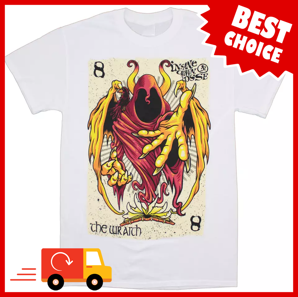 Футболка с карточкой Insane Clown Posse The Wraith Joker