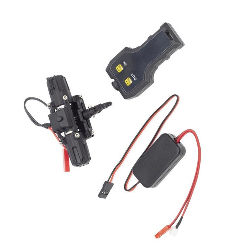 1/10 Control RC Crawler Metal Winch For SCX10 III AXI03007 90046 Remote Receiver