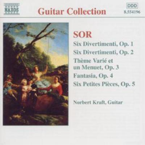 Fernando Sor Guitar Music (CD) Album
