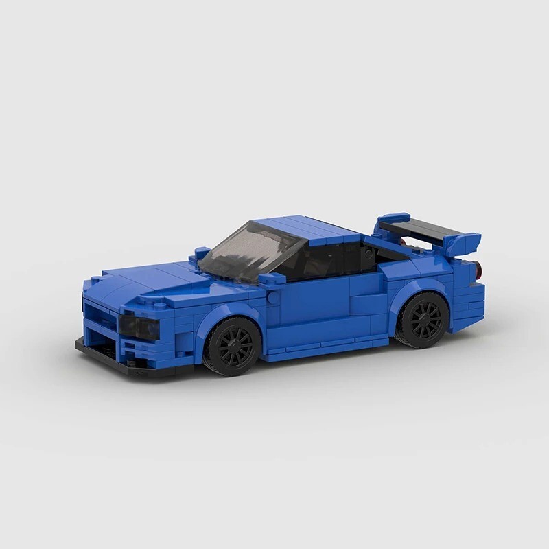 LEGO MOC Nissan Skyline GTR R34 Speed Champions Fast Delivery Ideal Gift