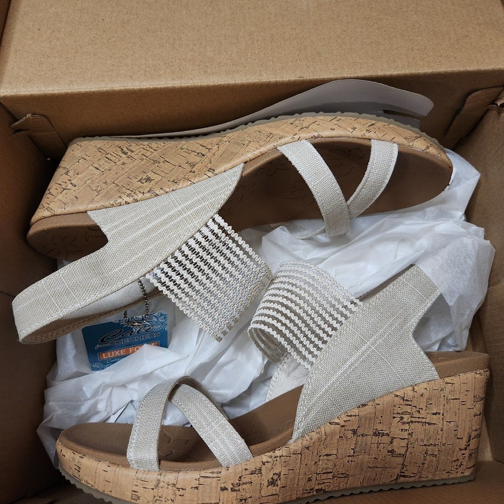 Skechers Cali luxe foam sandals womens 9.5