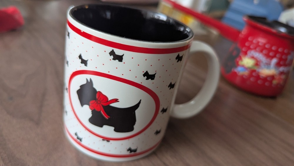 Never Used RUSS BERRIE Scottie Dog Coffee Tea Mug