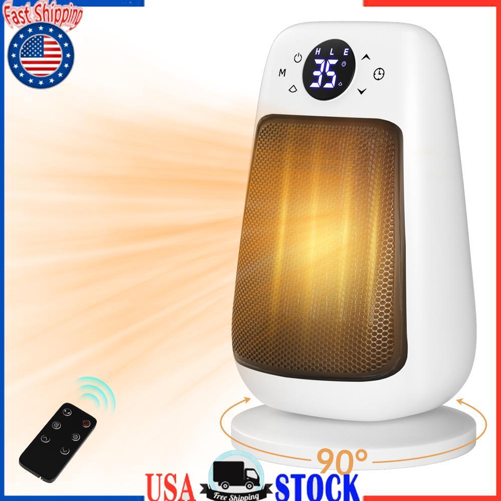 Space Heater with Adjustable 1500W PTC  Heater touch screen with remote control