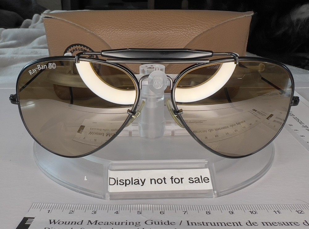 Rare Vintage Ray-Ban General 50Th Anniversary Model Bausch & Lomb “Near Mint”