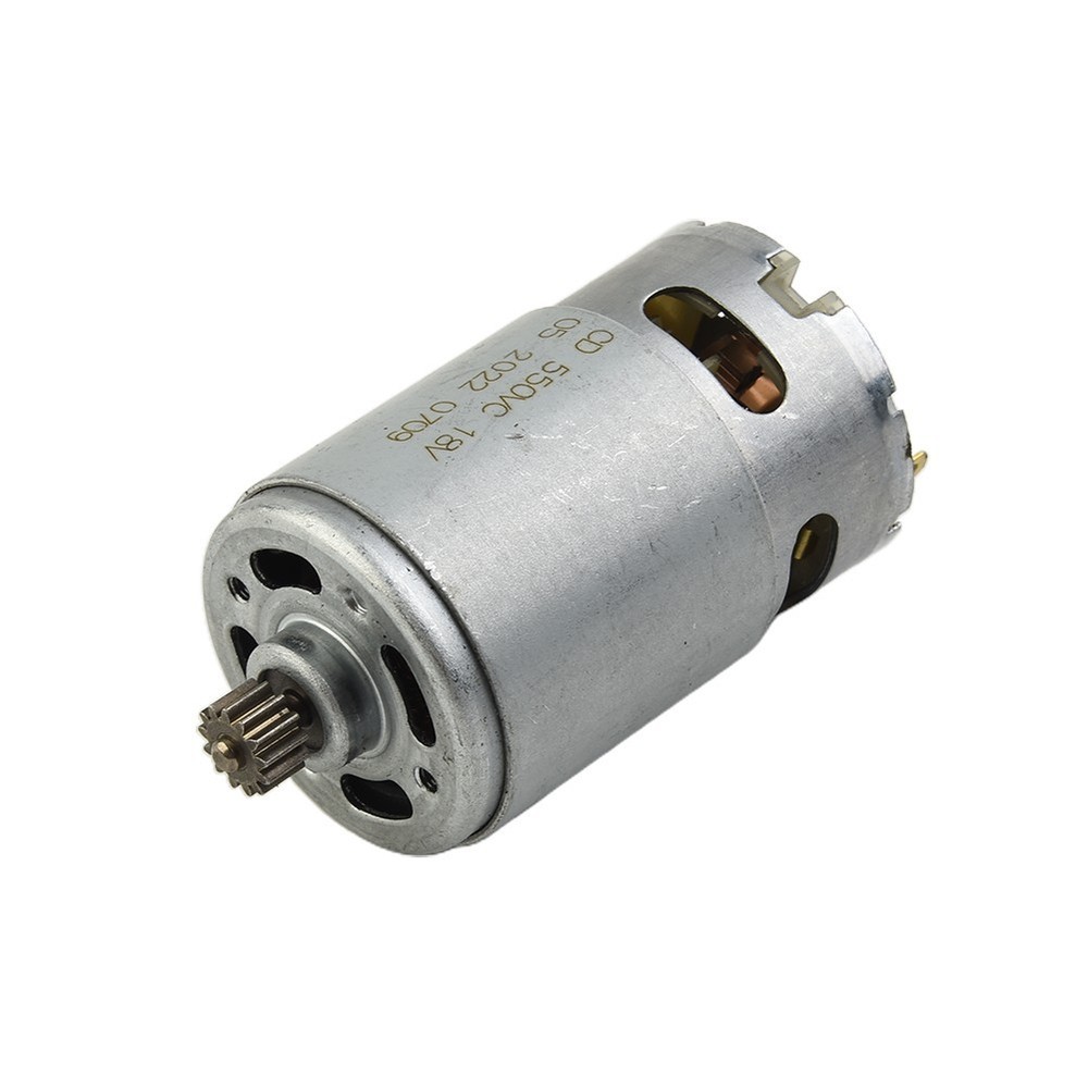 RS550 18V High-Torque Motor with 13T Strong Magnetic Gear & Carbon Brush
