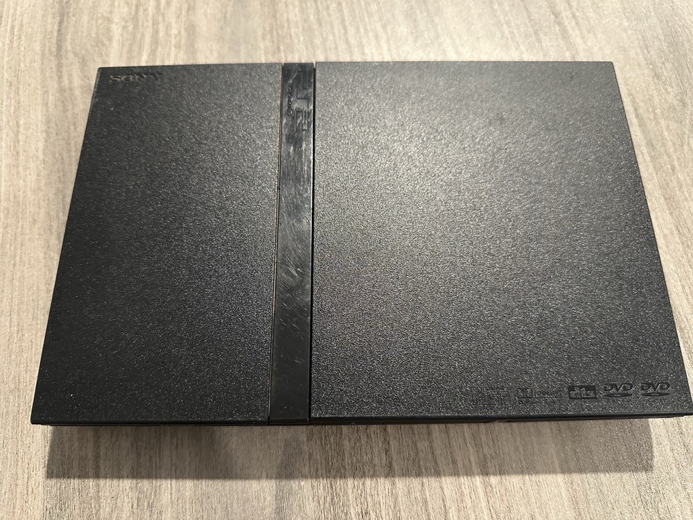 Sony PS2 Slim SCPH-75001 Black Home Video Game Console