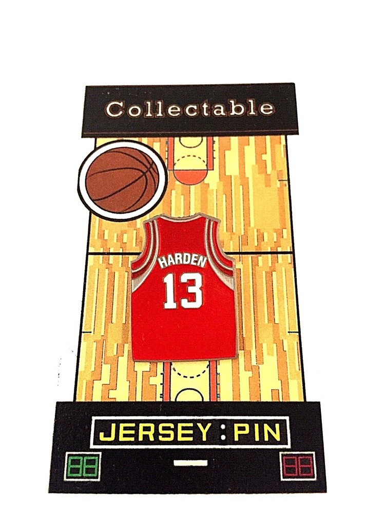 Houston Rockets James Harden jersey lapel pin-Classic 