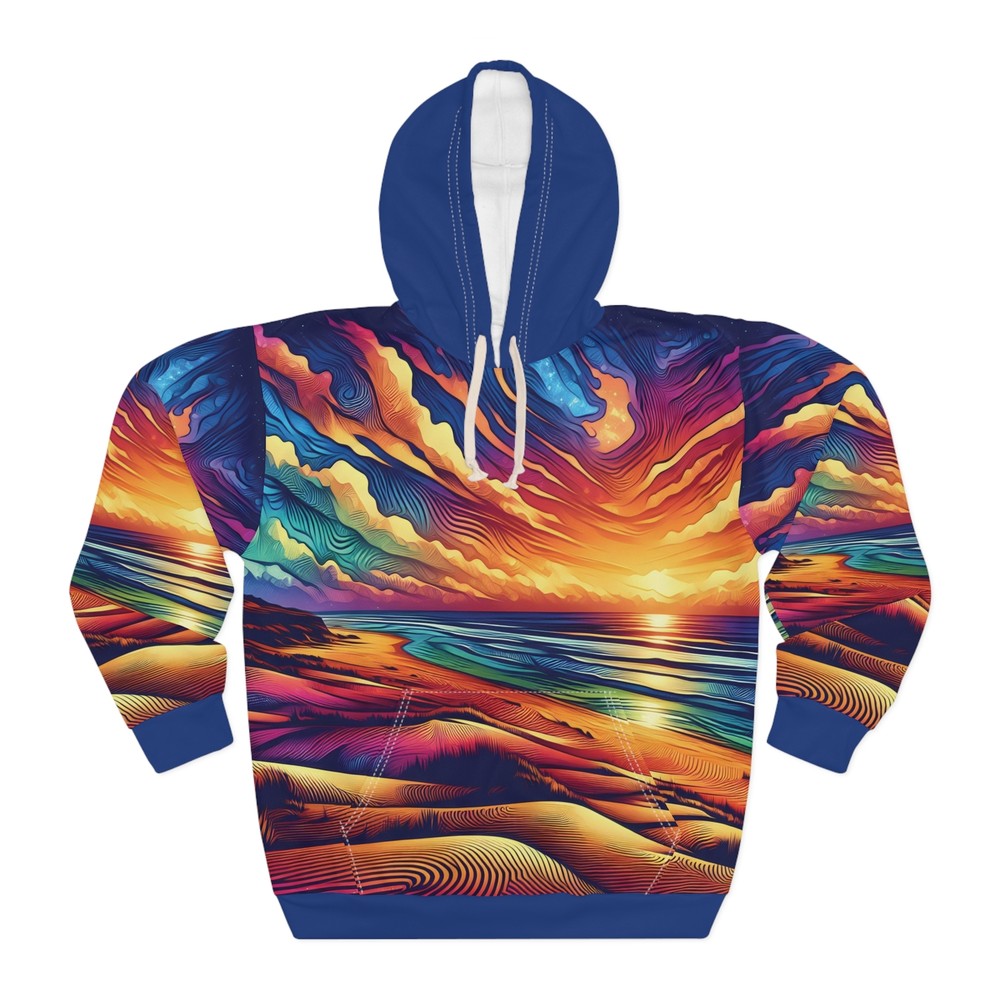 Cape May Sunset Hoodie All Over Print Travel Apparel for Outdoor Lovers Warm