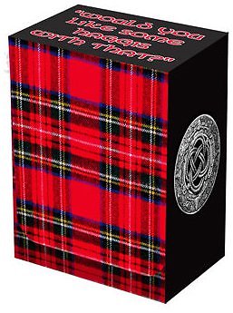 Tartan Deck Box Legion GAMING SUPPLY BRAND NEW ABUGames