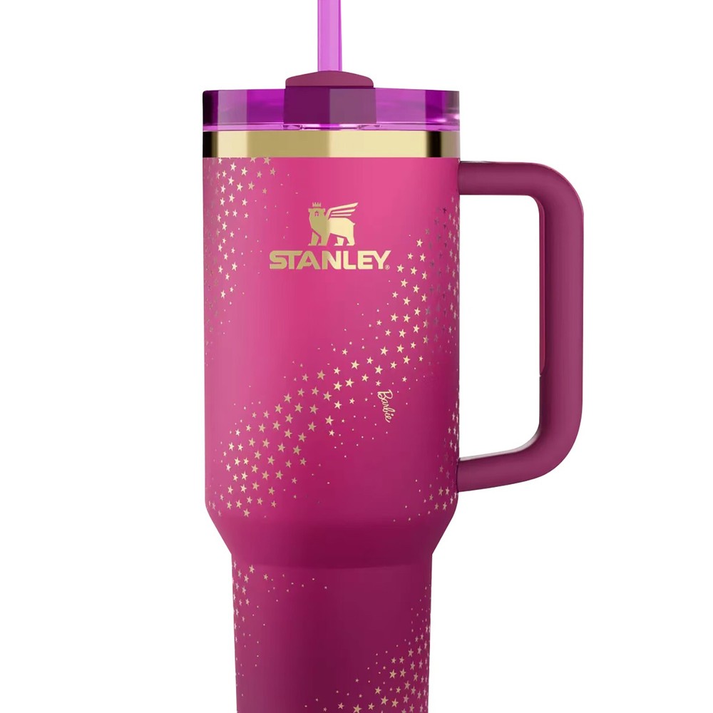 Valentines Day Gift Barbie Cup 40 oz Quencher H2.0 Stainless Steel Tumbler W/Box-image