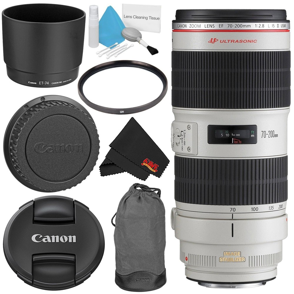 Canon EF 70-200mm f/2.8L IS II USM Telephoto Zoom Lens