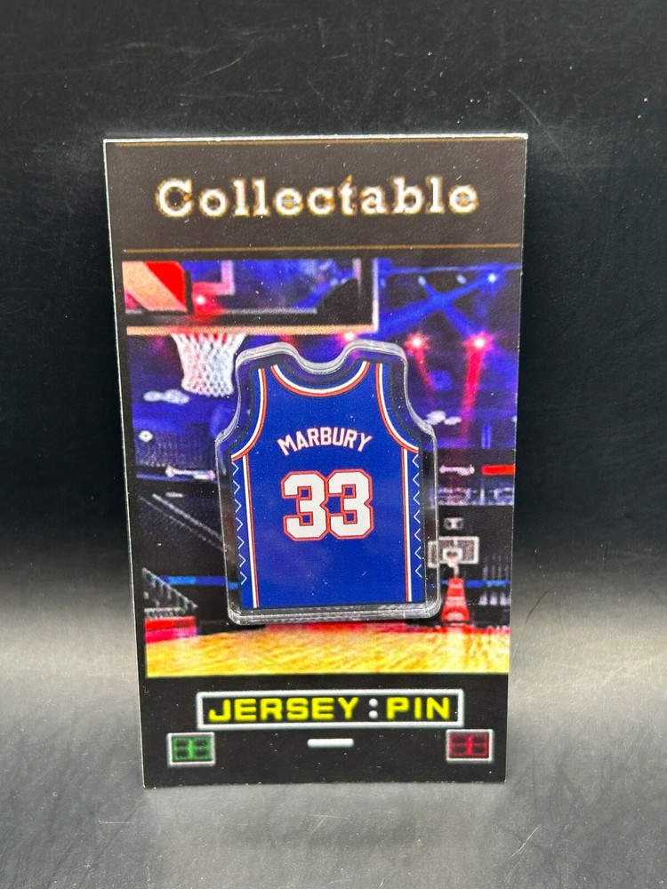 New Jersey Nets Stephon Marbury  jersey lapel pin-Classic RETRO Collectable