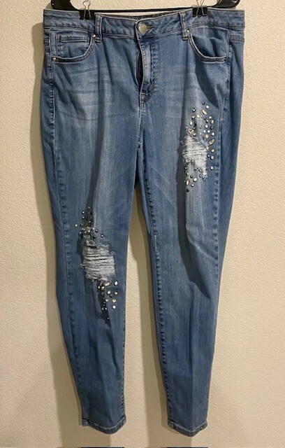 Lane Bryant Super Stretch Skinny Jeans in Size 18 for Women