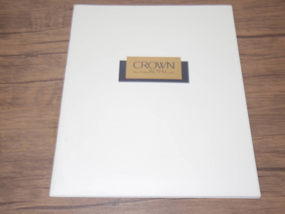 1995 Crown Royal 4-Door Hardtop Collector's Book Catalog B7