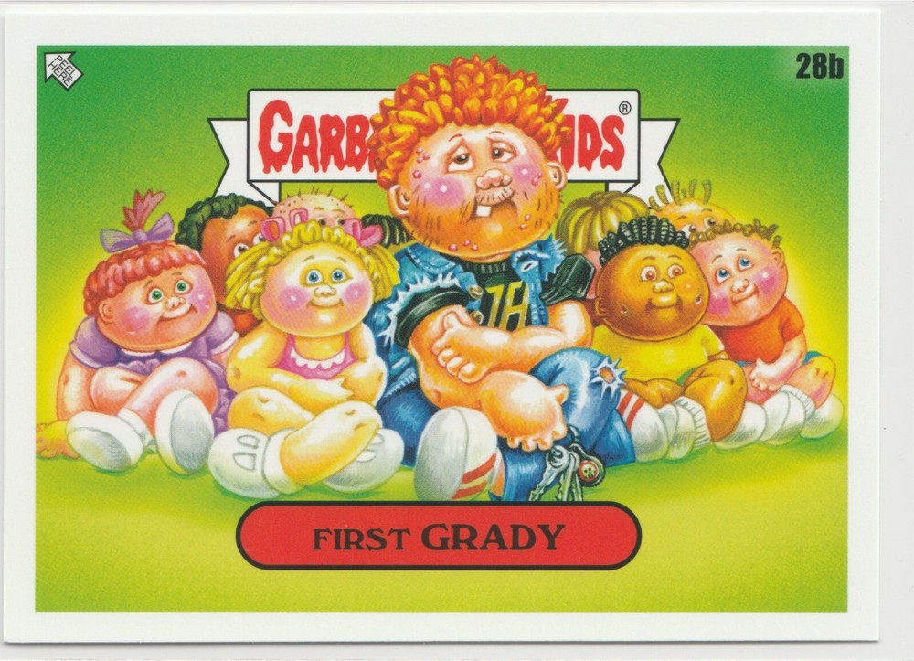 First Grady #28b Garbage Pail Kids GPK 2020 Late To School LTS Trading Card  