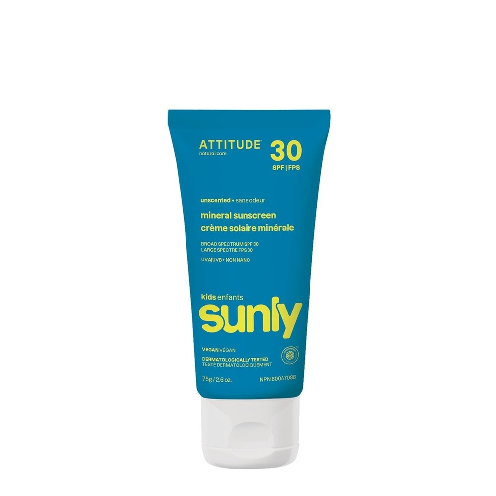 ATTITUDE Mineral Sunscreen for Baby and Kids 2.6 oz Vegan Exp 1/24