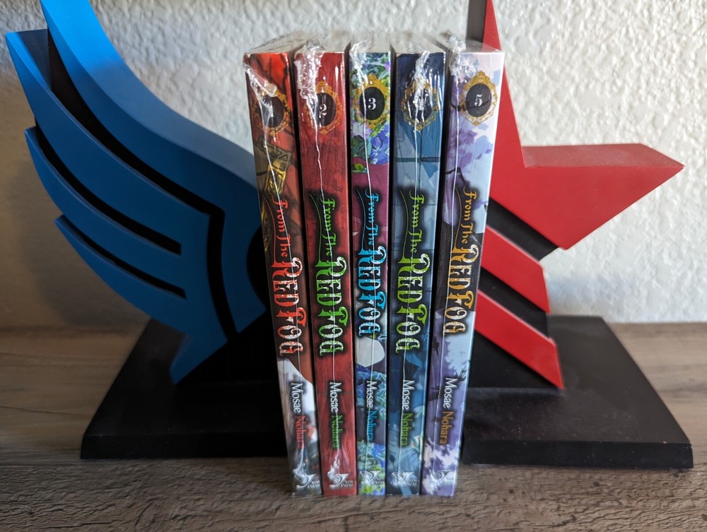 From the Red Fog Vol 1-5 Complete English Manga Set - New Mosae Nohara Shonen