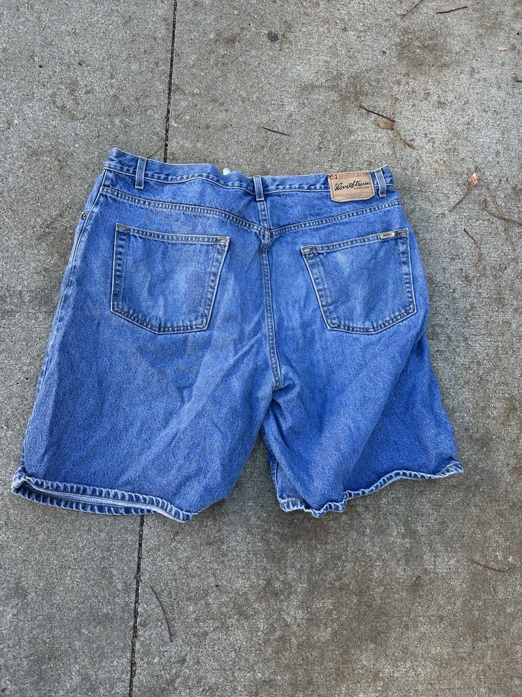 Vintage Levi Strauss Jean Shorts Size 44” Waist Medium Wash Jorts