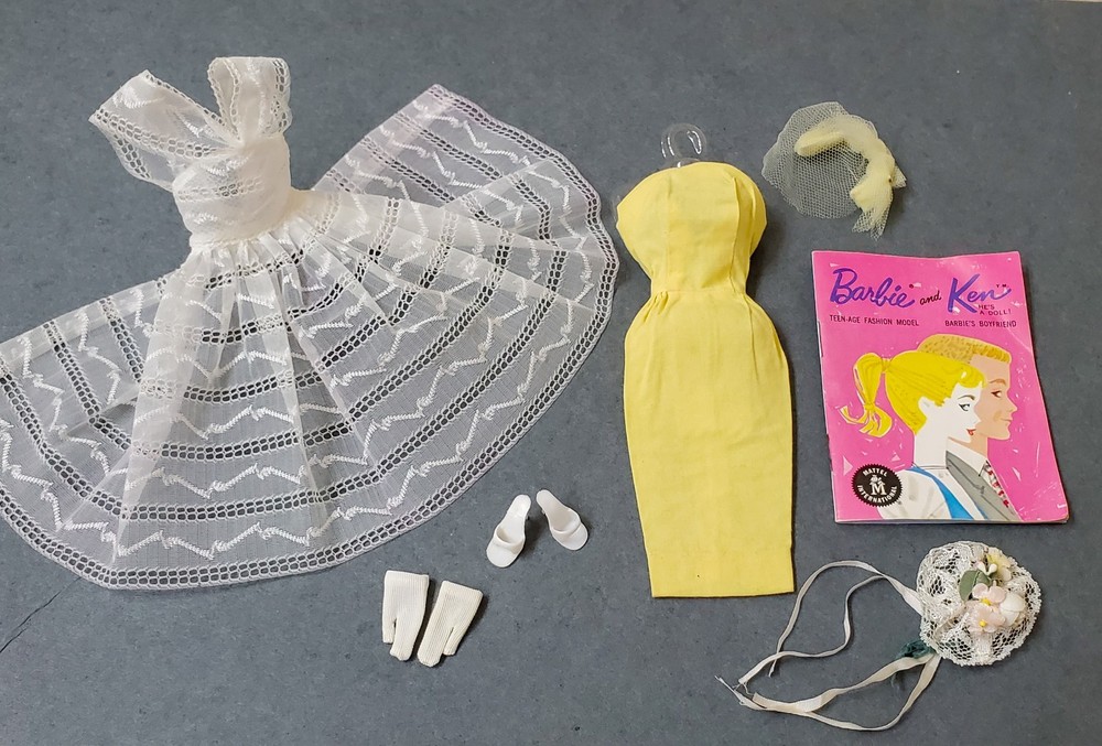 Vintage Barbie 1960's Mattel Outfit #987 Orange Blossom