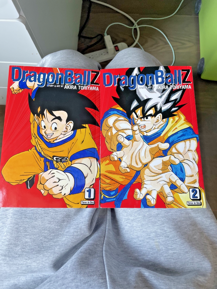 DragonBall Z 3 in 1 Volumes 1 and 2 GOOD CONDITION GREAT PRICE