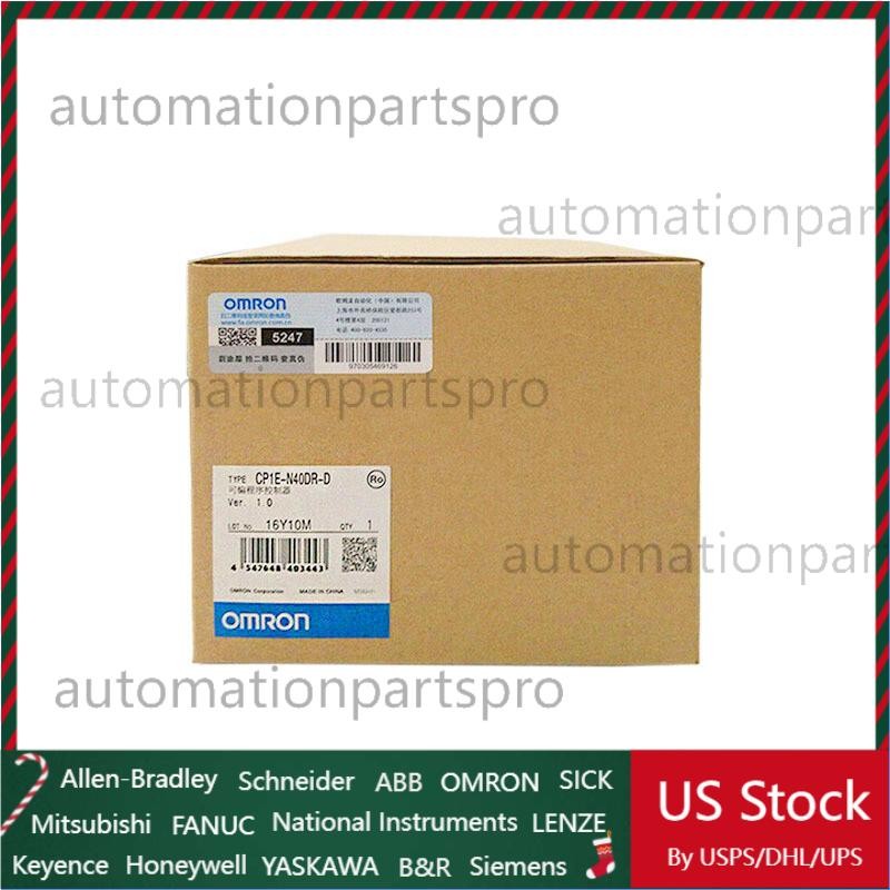 1 pcs CP1E-N40DR-D PLC Module New in box Fast Shipping OMRON US Free TAX