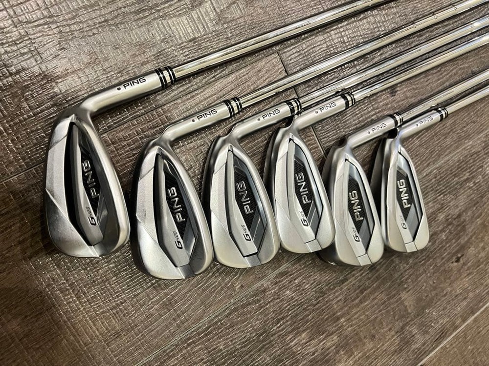 PING G425 IronSet 5-9 W  Black Dot  RH Dynamicgold105 Steel Steel Flex S200 Used