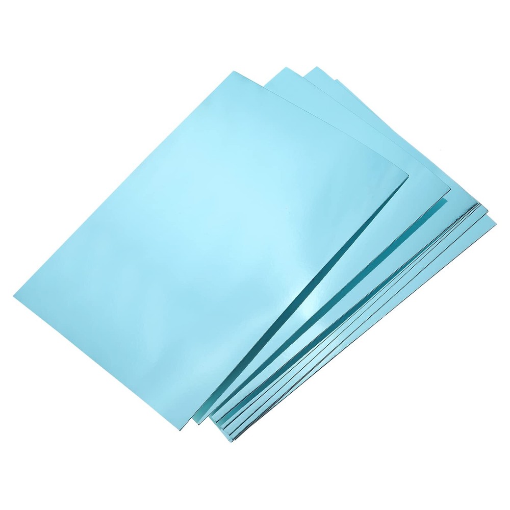 Metallic Foil Board Card Stock Sheets Arts & Crafts, Classroom Activities & C...