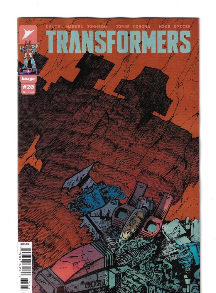 The Transformers #1 Cover A-Daniel Warren Johnson (Image Comics Malibu Comics October 2023)