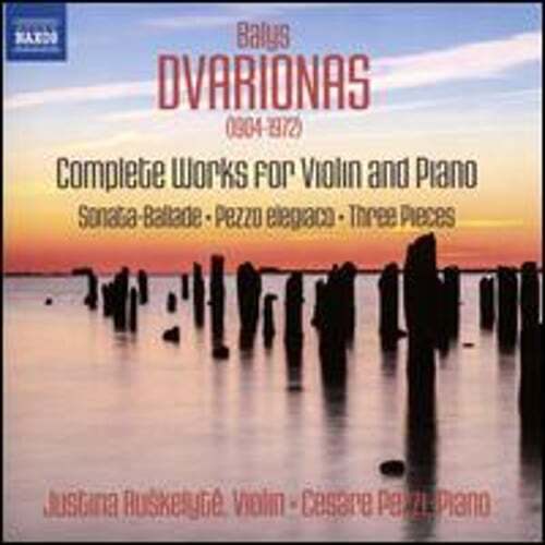 Balys Dvarionas Complete Violin and Piano Works by Cesare Pezzi New Edition