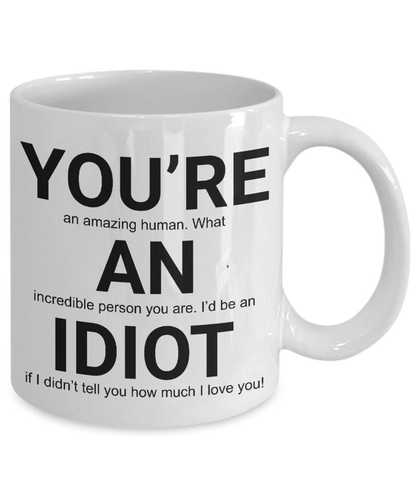 Funny Valentine's Gift for Him - Snarky Boyfriend Mug