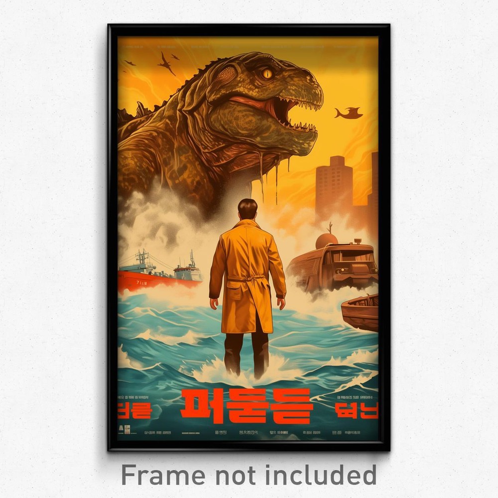 Rare Korean Movie Poster - Hard To Find Isthmus Vintage Film Art Print