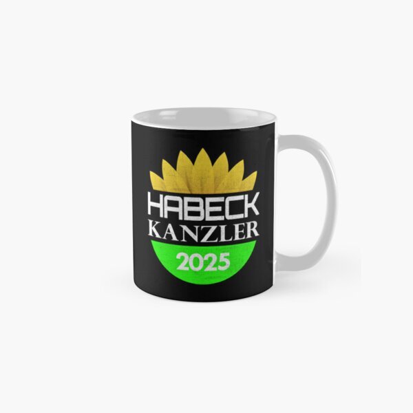 Habeck Bundeskanzler Kanzler Grüne 2025 Classic Mug - Perfect Family Gift