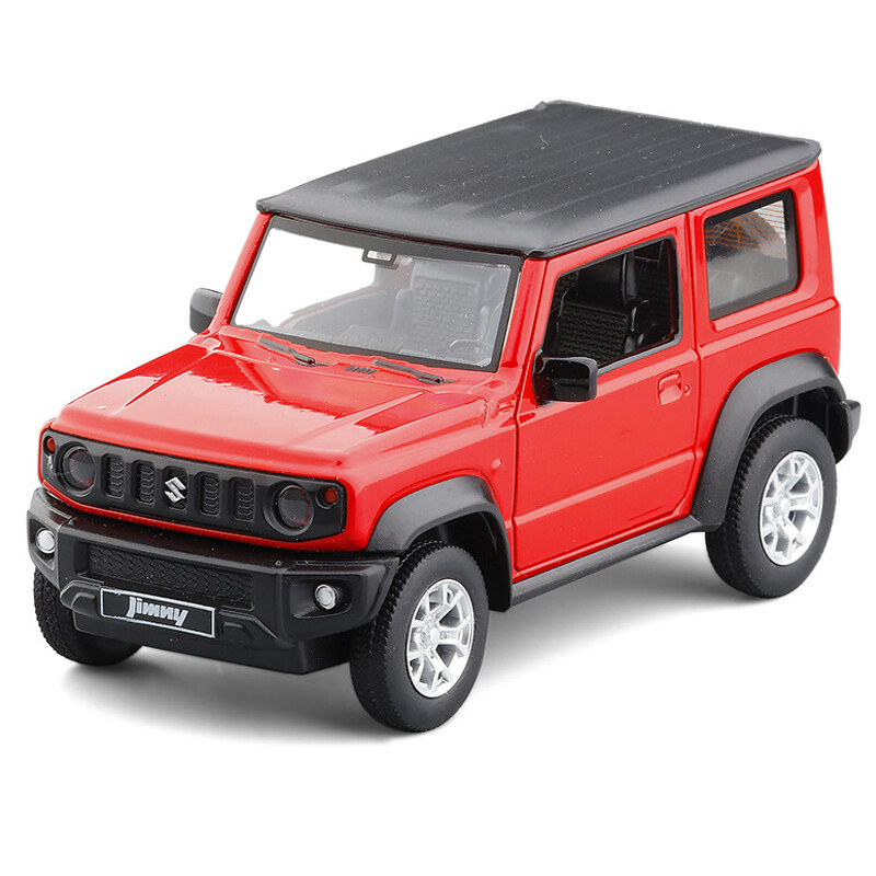 1/31 Suzuki Jimny SUV Model Toy Car Diecast Toy Vehicle Metal Toys for Kids Red