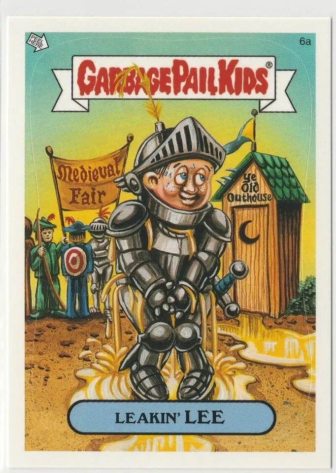 Leakin Lee Garbage Pail Kids GPK 2004 ANS2 Series 2 Card #6a