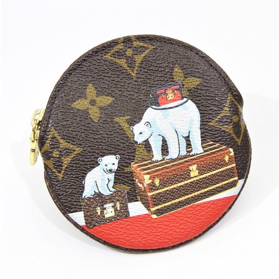 Louis Vuitton Portemonnaie Rond Coin Case Christmas Limited Edition Authentic