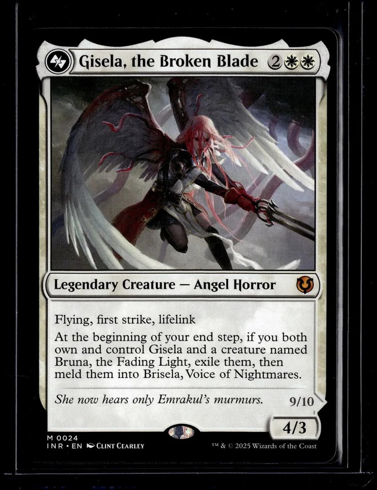 Gisela, the Broken Blade - 24 - INR - NM - MTG Magic the Gathering